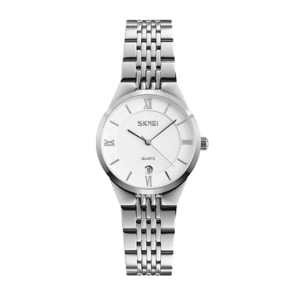 Жіночий годинник Skmei 9139WTSI-S White-Silver S фото 1