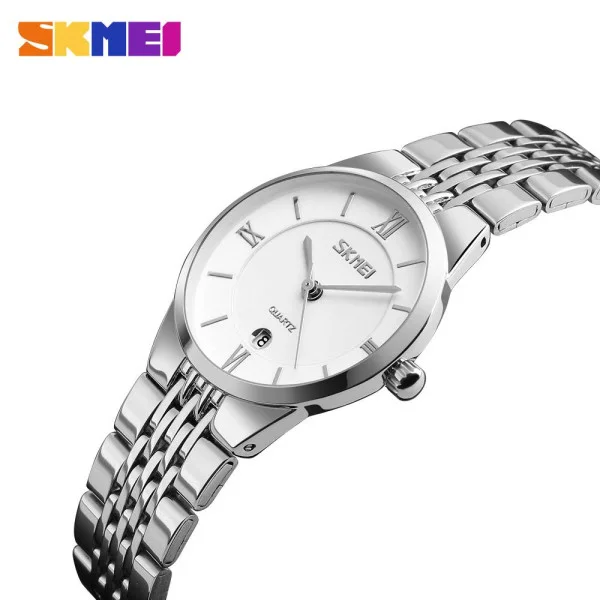 Жіночий годинник Skmei 9139WTSI-S White-Silver S фото 3