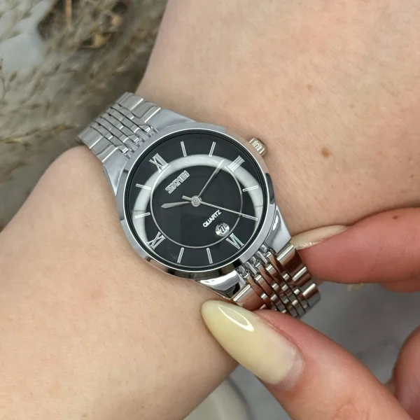 Жіночий годинник Skmei 9139BKSI-S Black-Silver S фото 3