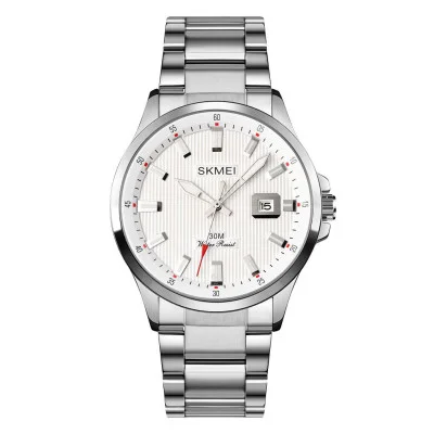 Чоловічий годинник Skmei 1654SI Silver