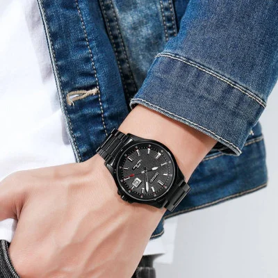 Чоловічий годинник Skmei 1654BK Black