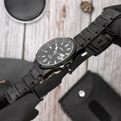 Чоловічий годинник Skmei 1654BK Black