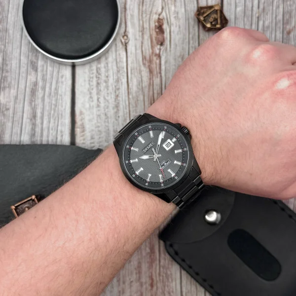 Мужские часы Skmei 1654BK Black фото 11