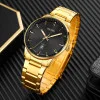 Чоловічий годинник Skmei 1878GD Gold фото 5