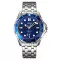 Skmei 9276SSIBU Silver-Blue Steel Strap