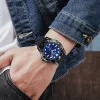 Чоловічий годинник Skmei 9276PBKBU Black-Blue Silicone Strap фото 3
