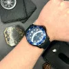 Чоловічий годинник Skmei 9276PBKBU Black-Blue Silicone Strap фото 4