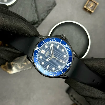 Чоловічий годинник Skmei 9276PBKBU Black-Blue Silicone Strap
