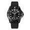 Skmei 9276PBKBK Black-Black Silicone Strap