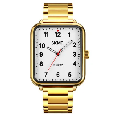 Чоловічий годинник Skmei 1954GDWT Gold-White