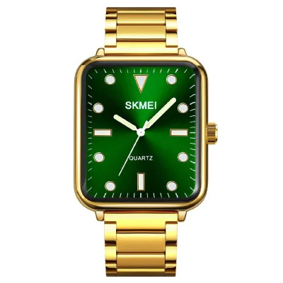 Наручние часы Skmei 1954GDGN-SP Gold-Green Sun Pattern