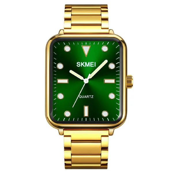 Наручние часы Skmei 1954GDGN-SP Gold-Green Sun Pattern фото 1