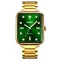 Skmei 1954GDGN-SP Gold-Green Sun Pattern
