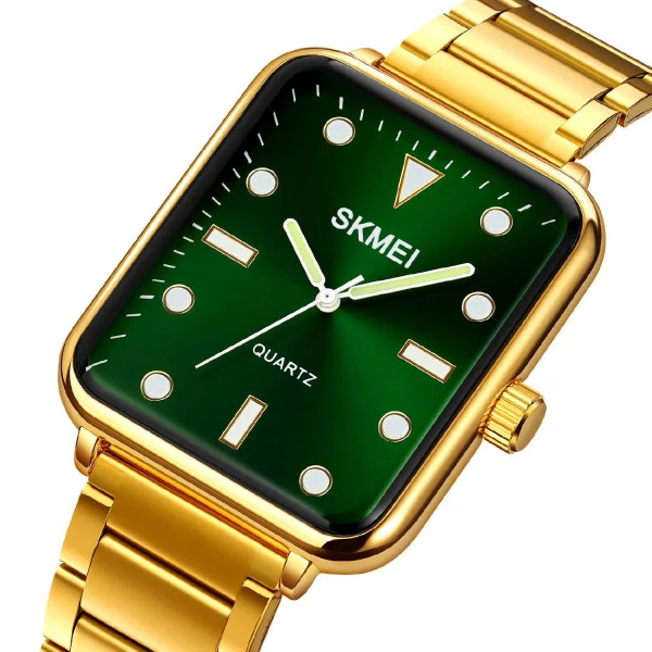 Наручние часы Skmei 1954GDGN-SP Gold-Green Sun Pattern фото 3