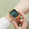 Наручний годинник Skmei 1954GDGN-SP Gold-Green Sun Pattern фото 4