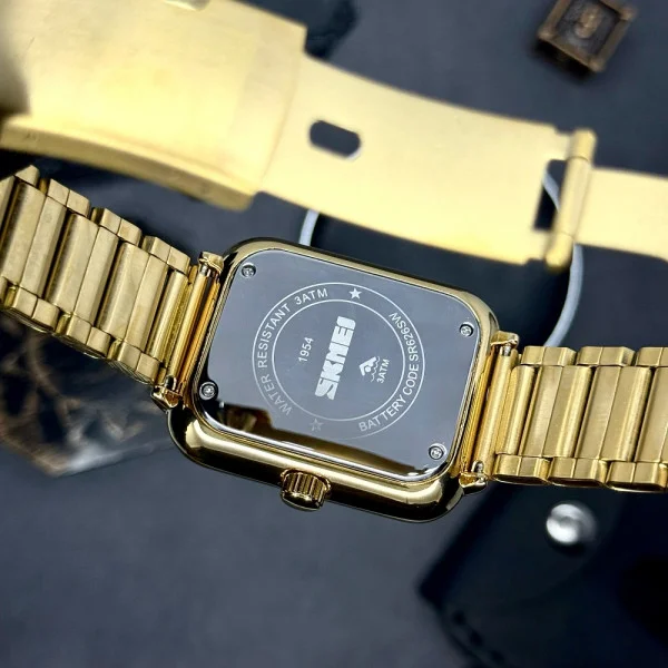 Мужские часы Skmei 1954GDBK-SP Gold-Black Sun Pattern фото 10