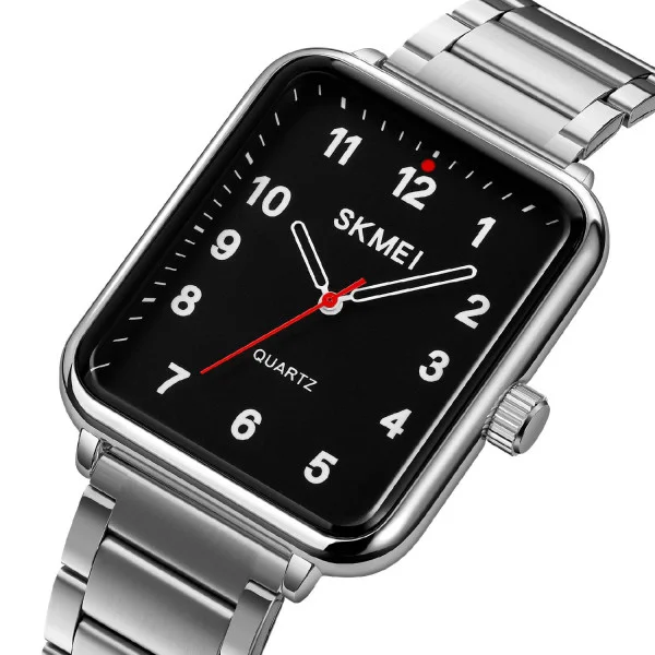 Мужские часы Skmei 1954SIBK Silver-Black фото 3