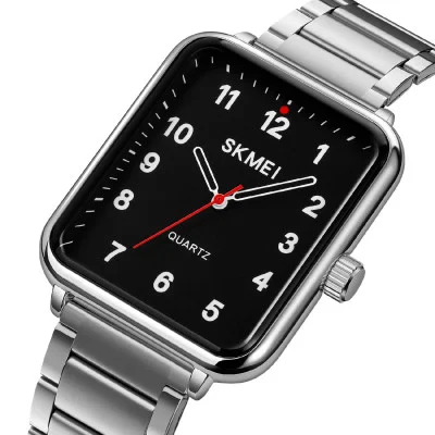 Мужские часы Skmei 1954SIBK Silver-Black