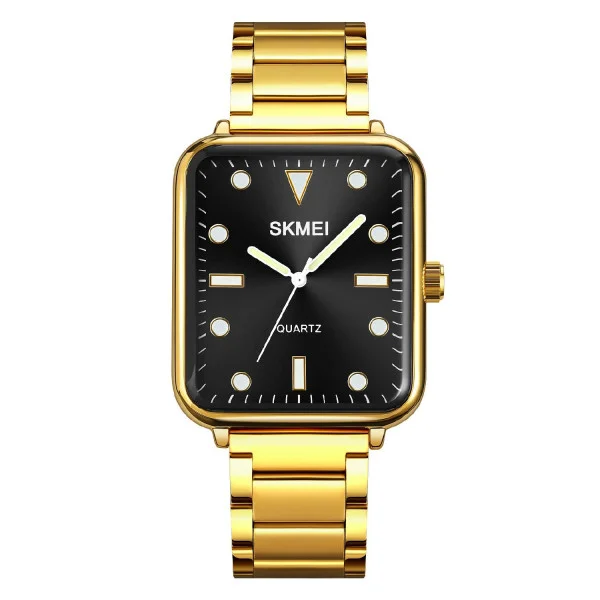 Жіночий годинник Skmei 1955GDBK-SP Gold-Black Sun Pattern фото 1