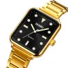 Жіночий годинник Skmei 1955GDBK-SP Gold-Black Sun Pattern фото 3