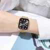 Женские часы Skmei 1955GDBK-SP Gold-Black Sun Pattern фото 4