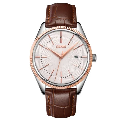 Чоловічий годинник Skmei 9298TRGSI Rose-Gold Silver