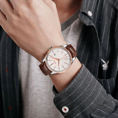Чоловічий годинник Skmei 9298TRGSI Rose-Gold Silver