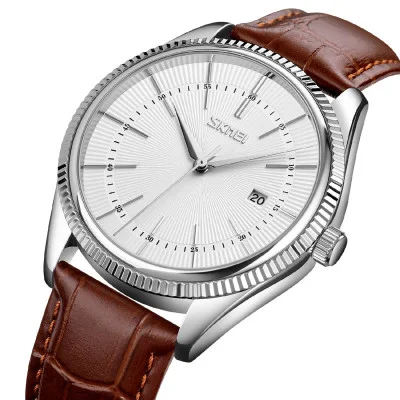 Чоловічий годинник Skmei 9298SISIBN Silver Silver-Brown