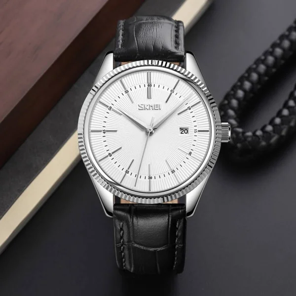 Мужские часы Skmei 9298SISIBK Silver Silver-Black фото 5