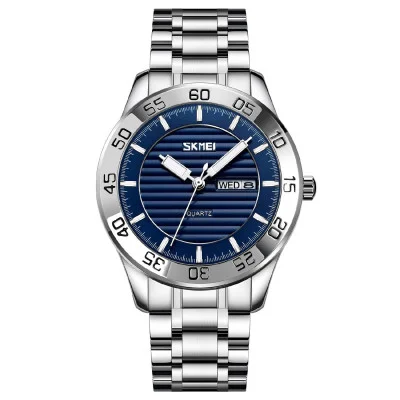 Мужские часы Skmei 9293SIBU Silver-Blue