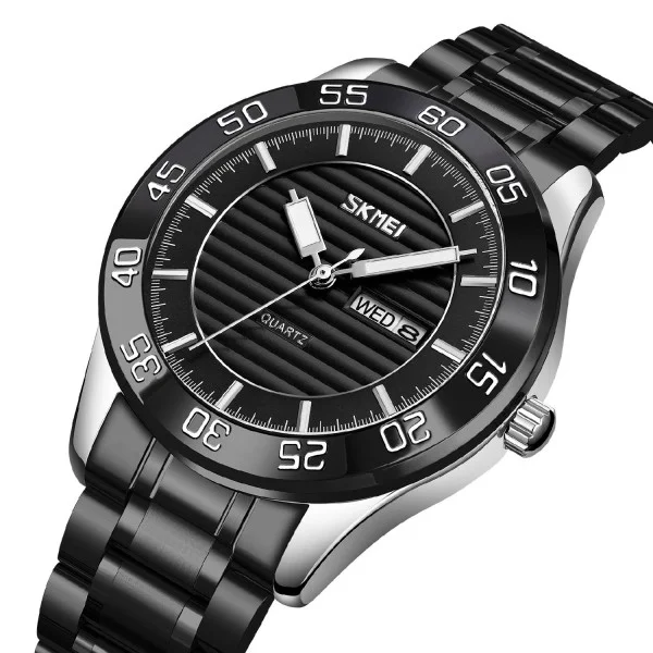 Мужские часы Skmei 9293SIBKBK Silver-Black фото 3