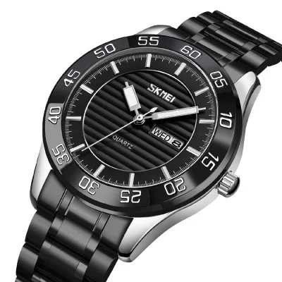 Чоловічий годинник Skmei 9293SIBKBK Silver-Black