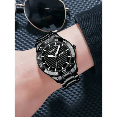 Чоловічий годинник Skmei 9293BKBK Black-Black