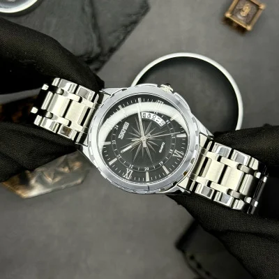 Чоловічий годинник Skmei 9069SIBK Silver-Black