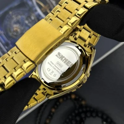 Мужские часы Skmei 9069GDBK Gold-Black