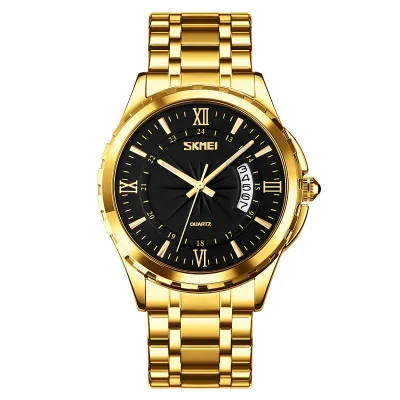 Мужские часы Skmei 9069GDBK Gold-Black