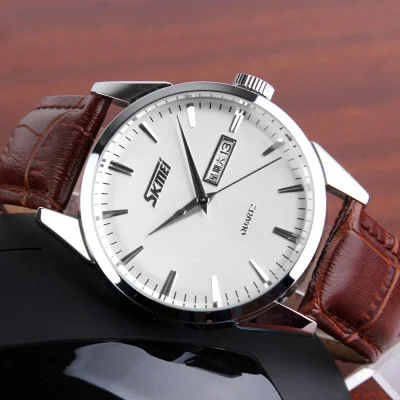 Мужские часы Skmei 9073SIWT-B Silver-White men
