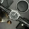 Чоловічий годинник Skmei 9073SIBK-B Silver-Black men фото 4