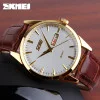 Жіночий годинник Skmei 9073GDWT-S Gold-White lady фото 4