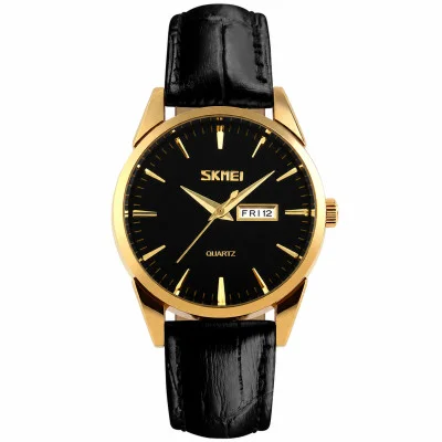 Skmei 9073GDBK-S Gold-Black lady