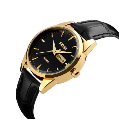 Жіночий годинник Skmei 9073GDBK-S Gold-Black lady