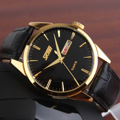 Жіночий годинник Skmei 9073GDBK-S Gold-Black lady