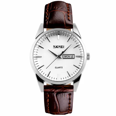 Женские часы Skmei 9073SIWT-S Silver-White lady