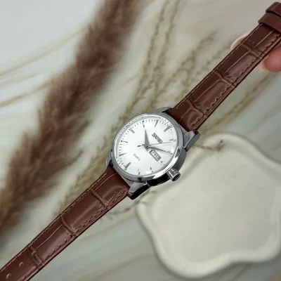 Жіночий годинник Skmei 9073SIWT-S Silver-White lady