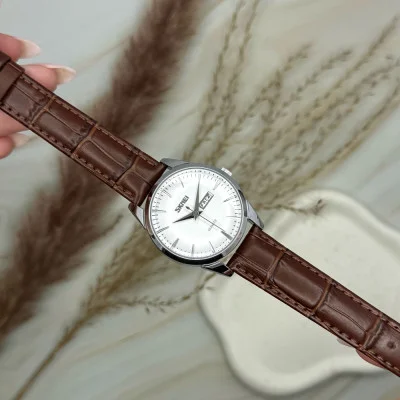 Жіночий годинник Skmei 9073SIWT-S Silver-White lady