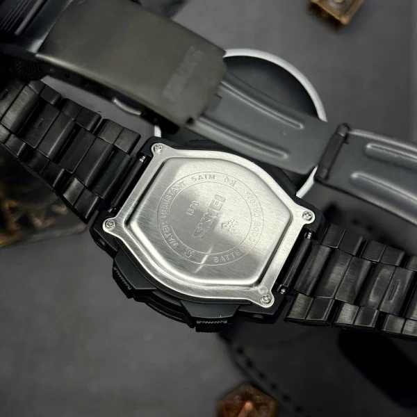 Чоловічий годинник Skmei 1370BKBK Black-Black фото 10