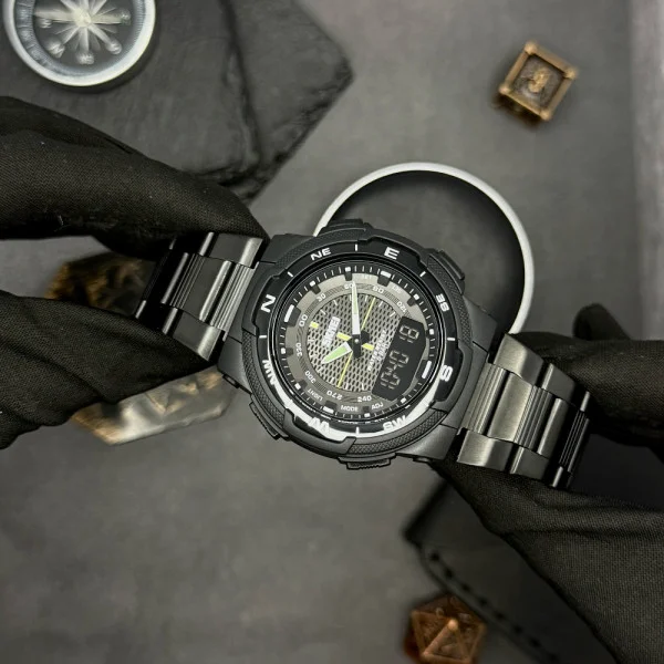 Чоловічий годинник Skmei 1370BKBK Black-Black фото 6