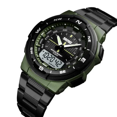 Мужские часы Skmei 1370AG Army Green