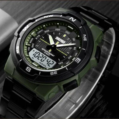 Мужские часы Skmei 1370AG Army Green