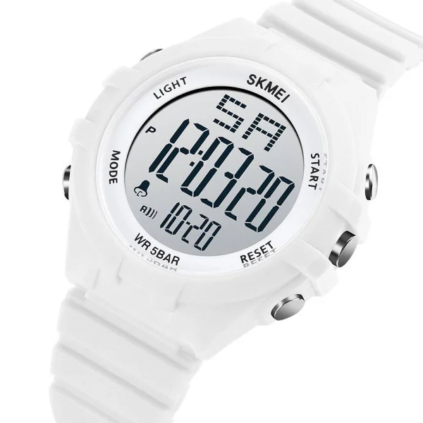 Жіночий годинник Skmei 1715WT White фото 3